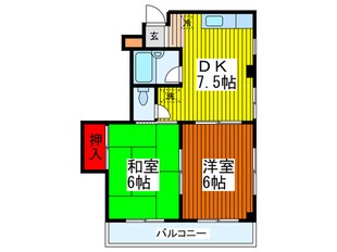 ピアジュリンの物件間取画像